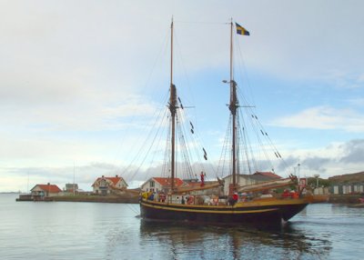 Schooner, Marstrand Harbor 