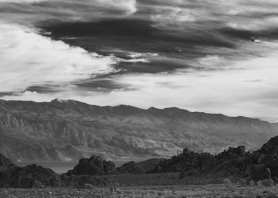 Owens Valley from the Alabama Hills